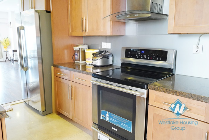 Large two bedrooms apartment for rent in L building, Ciputra, Ha Noi